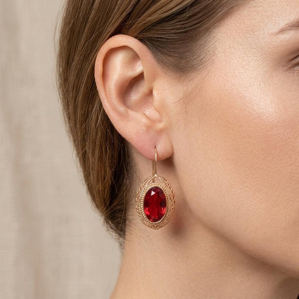 Grace Earrings | Rose-Gold-Tone — image 2