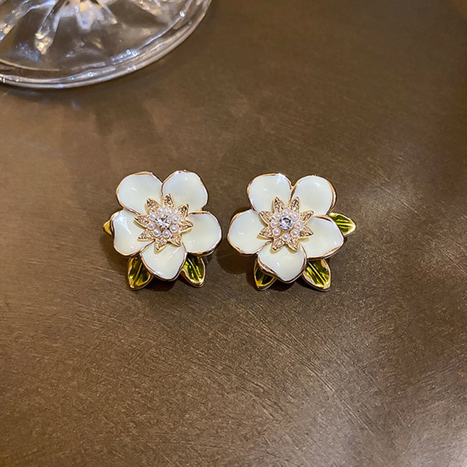 Lucia Sparkle Earrings | Silver-Tone
