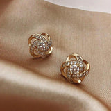 Nella Sparkle Ball Earrings | Gold-Tone