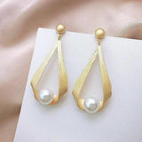 Odette Sparkle and Round Pearl-Look Earrings - image 2
