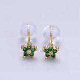 Jacqueline Delicate Floral Stud Earrings - image 4