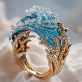 Harriet Ocean Ring — Gold-Tone — image 1