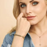 Rosalie Curb Chain Bracelet - image 4