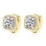 Rita Square Earrings — Gold-Tone — image 2