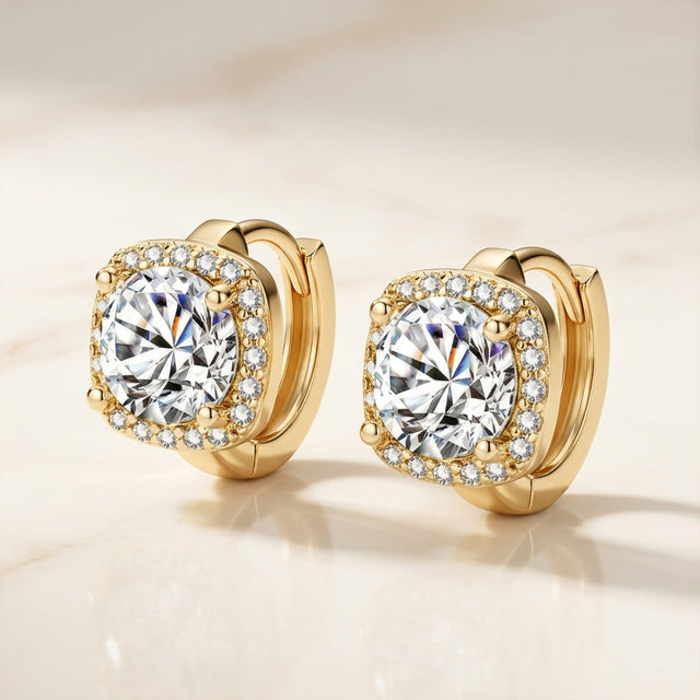 Rita Square Earrings