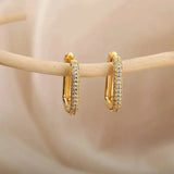 Linda Square and Round Earrings - image 3