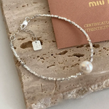 Lavinia Square Love Bracelet | Silver-Tone — image 3