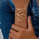 June Retro Leaf Bracelet - image 1