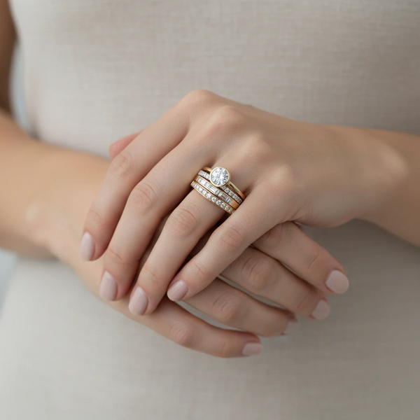 Albina Retro Ring Set - image 2