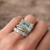 Iris Retro Turquoise-Color Ring Set | Silver-Tone — image 2
