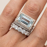 Iris Retro Turquoise-Color Ring Set | Silver-Tone — image 3