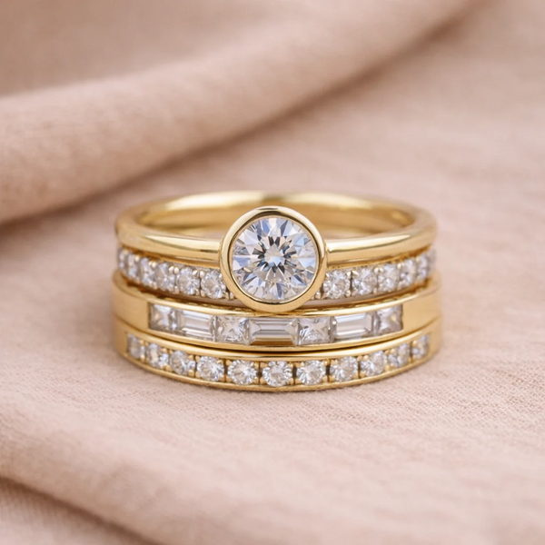 Albina Retro Ring Set - image 1