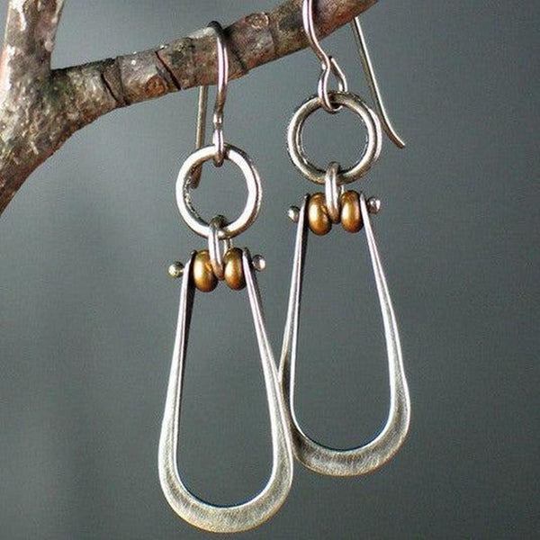 Mavis Retro Drop Earrings - image 1