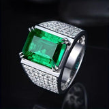 Ottilie Green Sparkle Ring - image 6