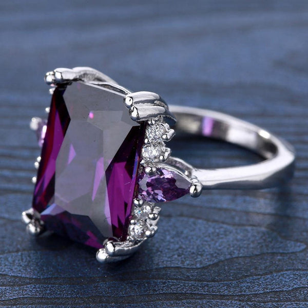 Nina Purple Ring - image 2