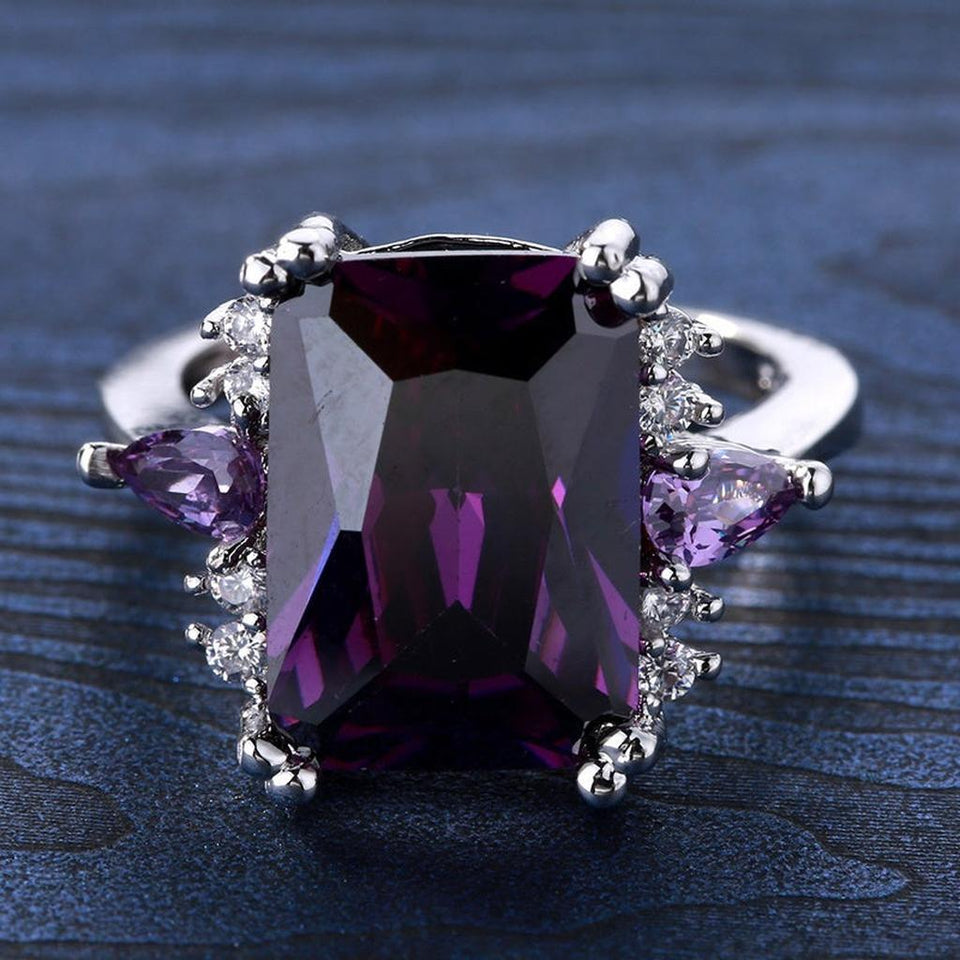 Nina Purple Ring - image 1