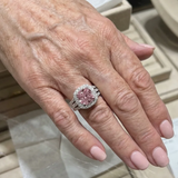 Juliet Rose-Gold-Tone and Silver-Tone Wreath Ring — image 2