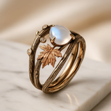 Nina Moonstone-Look Ring - image 2
