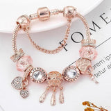 Helene Pink Dream Catcher Bracelet with Silver-Tone Charms — image 4