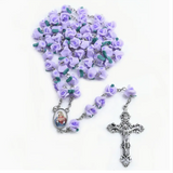Evelyn Rosary-Style Wheel Charm Necklace - image 4
