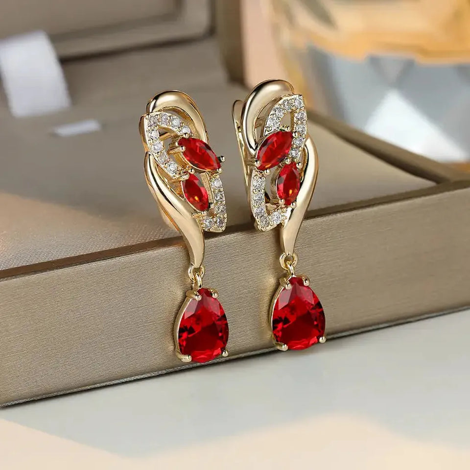 Lorraine Earrings | Gold-Tone