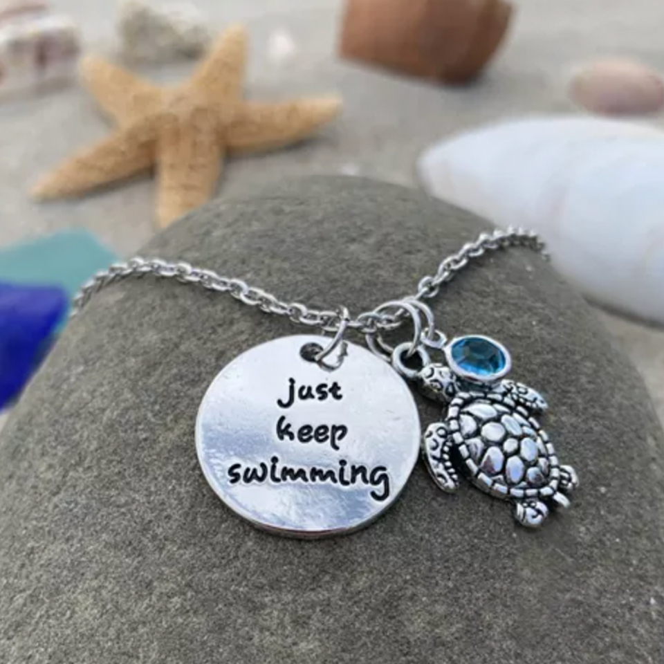Beatrice Turtle Necklace - image 1