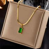 Clementine Green Jewelry Set - image 3