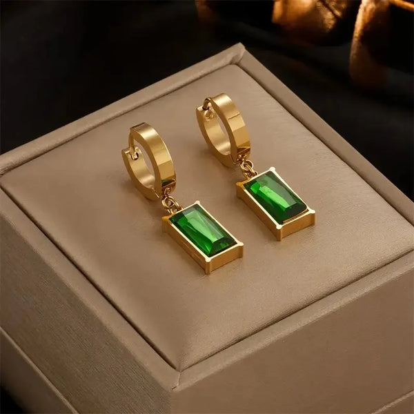 Clementine Green Jewelry Set - image 4