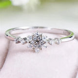 Joan Snowflake Ring | Silver-Tone — image 3