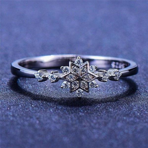 Joan Snowflake Ring | Silver-Tone — image 4