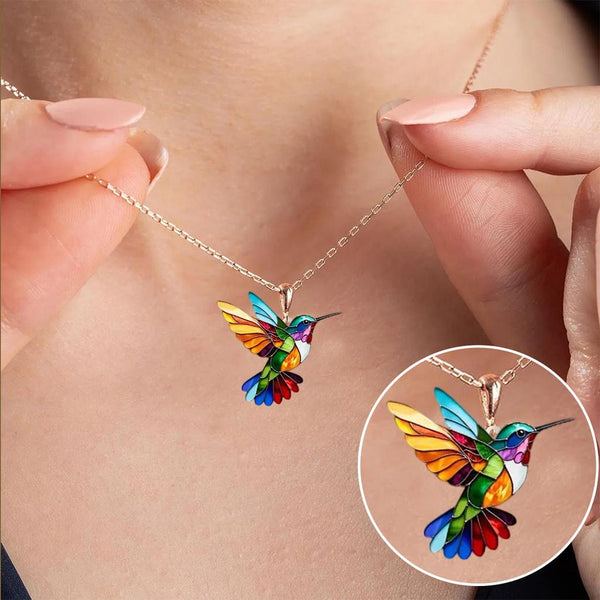 Aurelia Swallow Necklace and Earring Set - image 2
