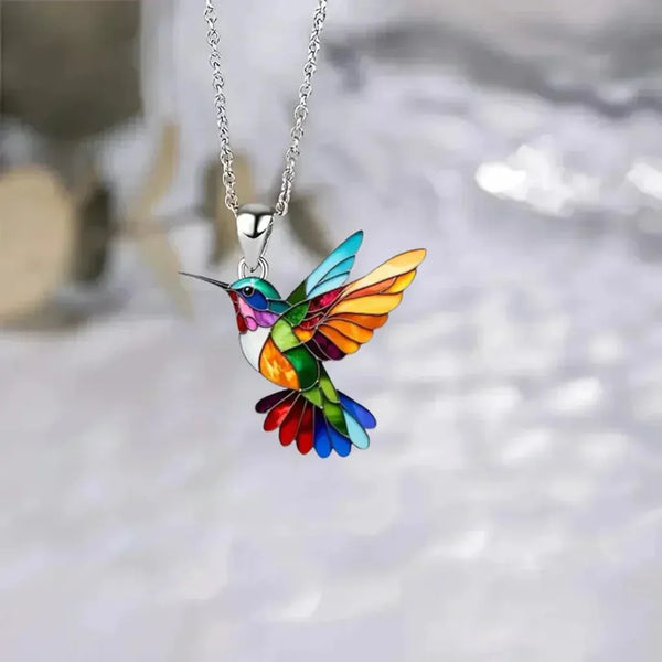 Aurelia Swallow Necklace and Earring Set - image 6