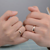 Ernest Polished Band Ring | Rose-Gold-Tone — image 2