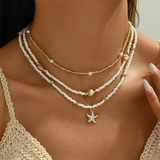 Theodora Three-Piece Coastal Necklace Set - image 1