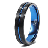 Paul Black and Blue Band Ring - image 13