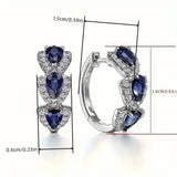 Ivy Striped Sparkle Earrings - image 6
