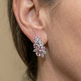 Flora Blossom Earrings | Silver-Tone — image 2