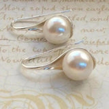 Rachel Teardrop Earrings with Daisy Motifs - image 1