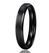 Maurice Matte Black Band Ring - image 11