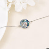 Zenobia Adjustable Silver-Tone Dog Charm Bracelet — image 4