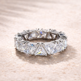 Philippa Vintage Triangle Accent Ring | Gold-Tone