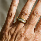 Lillian Vintage-Style Sparkle Ring | Gold-Tone — image 2