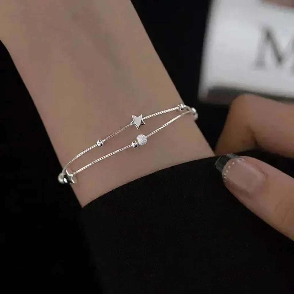 Maeve Star Bracelet | Silver-Tone