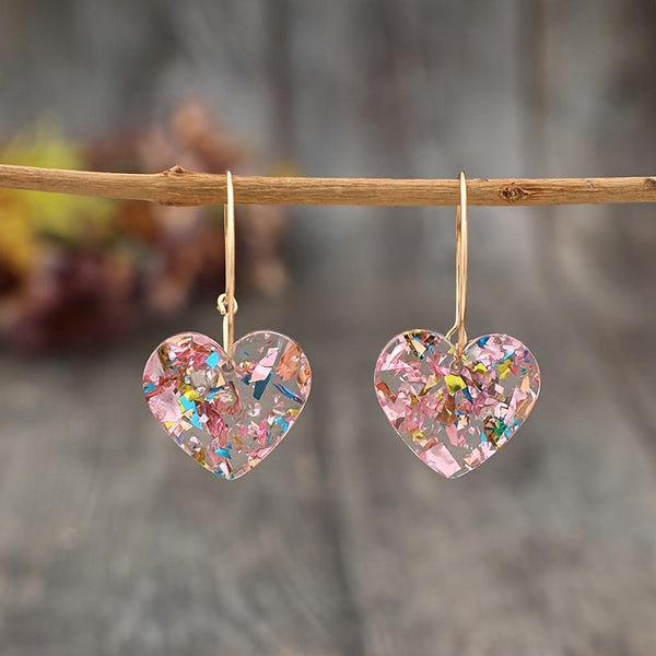 Mae Heart Earrings | Gold-Tone — image 4