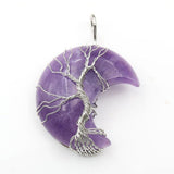 Edith Tree of Life and Moon Necklace - image 11