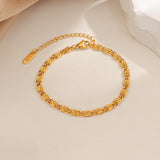 Frederick Braided Chain Bracelet — Gold-Tone — image 1