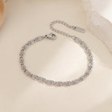 Frederick Braided Chain Bracelet — Silver-Tone — image 2