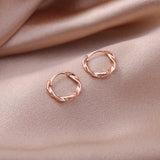 Vivienne Hoop Earrings | Copper-Tone