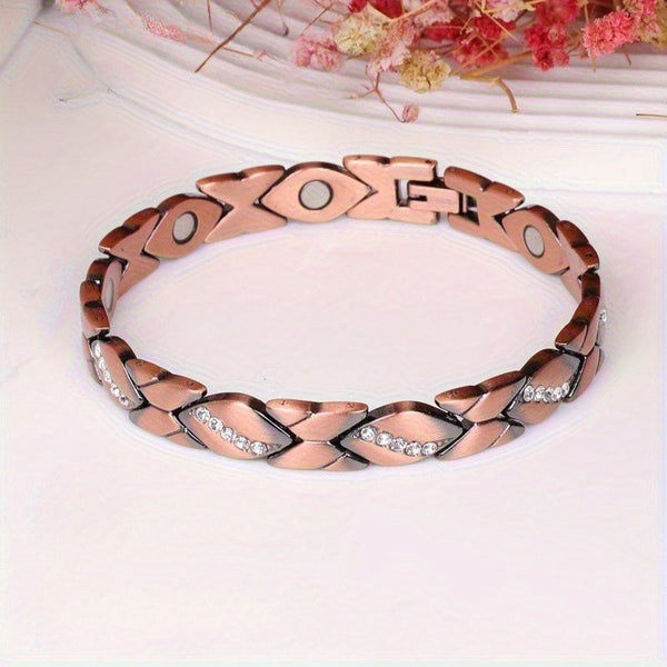 Caroline Mosaic Bracelet | Copper-Tone — image 2