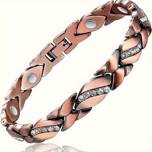Caroline Mosaic Bracelet | Copper-Tone — image 3
